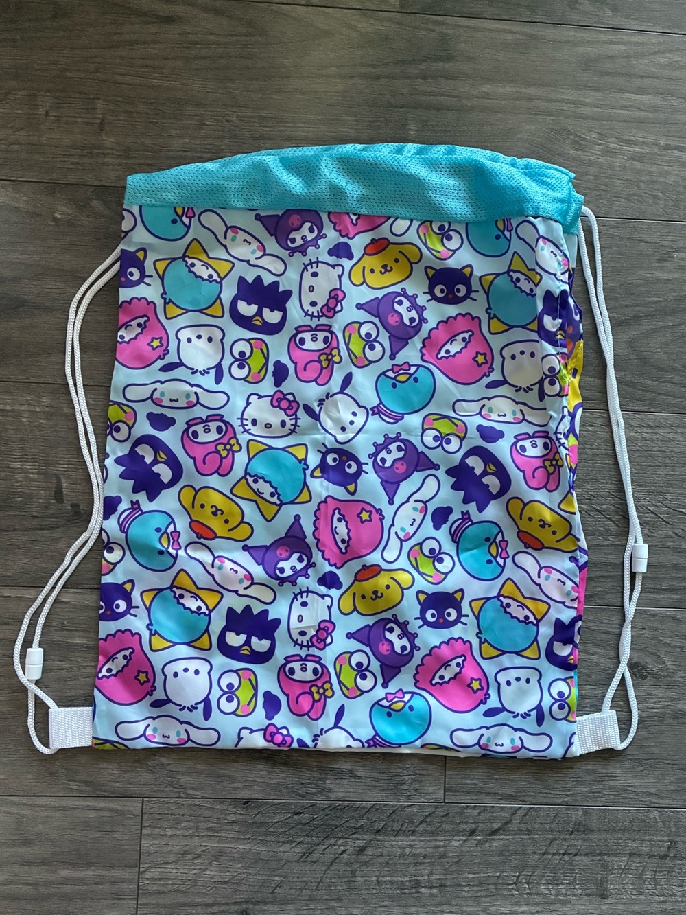 Hello kitty and friends build a bear drawstring bag